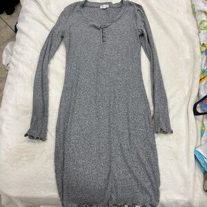 Heart & hips dress grey